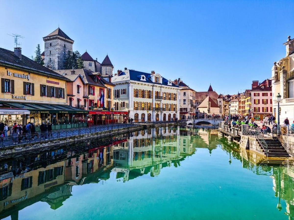 L'Echappee Du 36 - 4 Chambres Dans Le Triangle D'Or A 100M Du Lac, Parking Gratuit Annecy Exterior photo